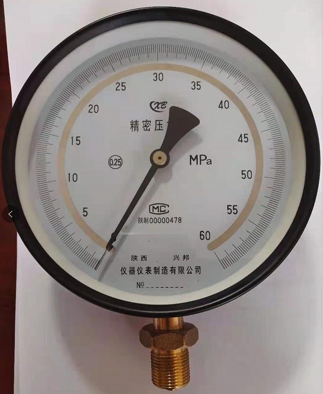 精密壓力表YB-150, 0.4級，0.25級，-0.1-0-100MPA
