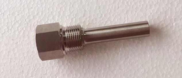 不銹鋼溫度計(jì)保護(hù)管，M27*2/M33*2,PN6.3MPA